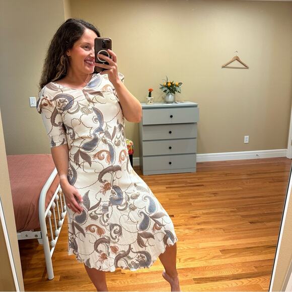 See by Chloe White Printed Maxi Dress XS - Picture 2 of 12